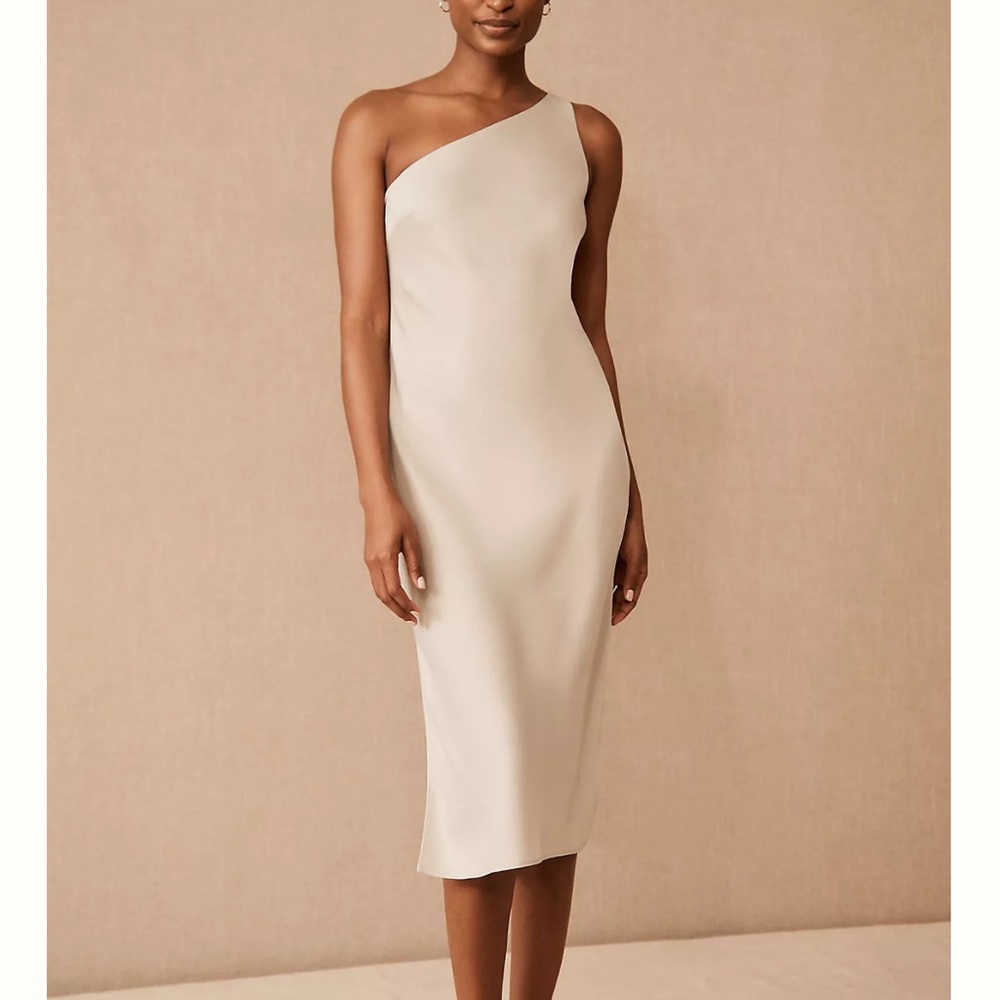 Anthropologie cream colored dress brand new.
